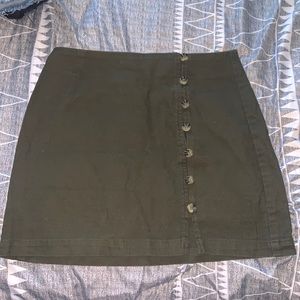 Army Green Forever 21 Skirt